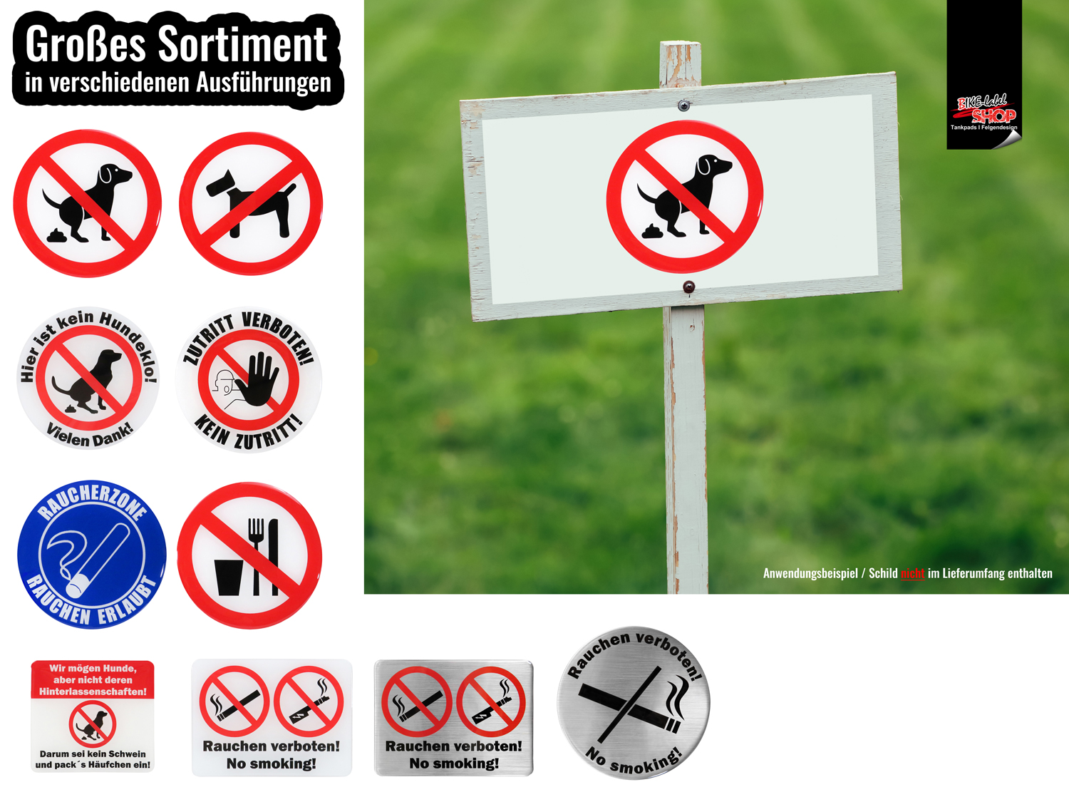 Verbotszeichen 'Rauchen Verboten' Aus Aluminium – Witterungsbeständig, Ø 10 Cm – Selbstklebend Oder Mit Bohrlöchern