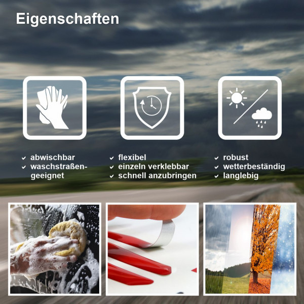 Reflex Kantenschutz Gel-Aufkleber für Autos Anti Kratz Schutz Streifen