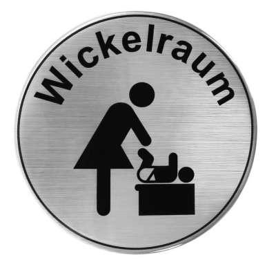 BIKE-label Toiletten Aufkleber – 3D Effekt – „Keine Hygieneartikel Ins WC“ – 3 Stück