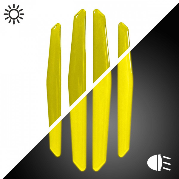 Reflex Kantenschutz Gel-Aufkleber für Autos Anti Kratz Schutz Streifen