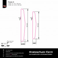 Vorschau: Reflex Kantenschutz Gel-Aufkleber für Autos Anti Kratz Schutz Streifen Vorschau: Reflex Kantenschutz Gel-Aufkleber für Autos Anti Kratz Schutz Streifen