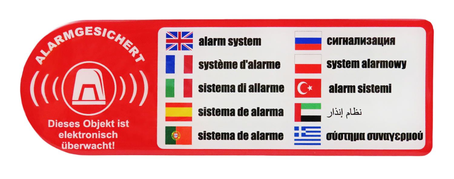 Schild Notausgang Alarmgesichert Kein Durchgang Schild Notausgang Alarmgesichert Kein Durchgang