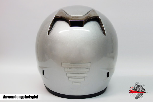 Helm Protektorsticker Transparent mit Anschlagschutz