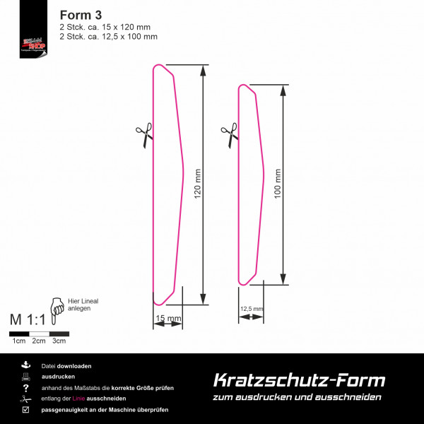 Reflex Kantenschutz Gel-Aufkleber für Autos Anti Kratz Schutz Streifen